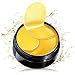 Luxury Collagen Gel Eye Pads Nano Active Gold Mask Patches [60 pack] Moisturizing Puffy Eyes Dark Circles Under Eyes Relief Anti-Aging Anti-Wrinkle (30 pairs)