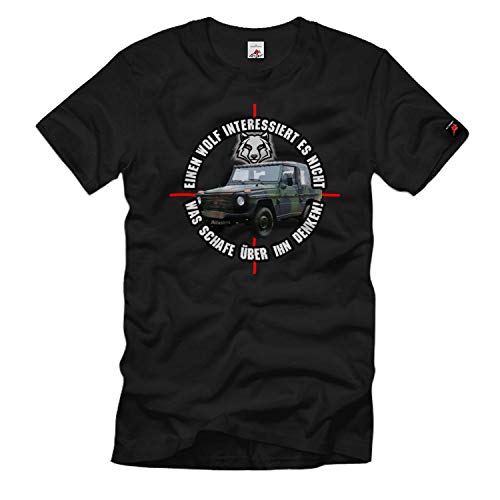 T-shirt de l'armée allemande pour éviter l'inconfort en SUV Wolf G