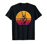 Retro Peace Shirt Love 60's 70's Hippie Inspired T-Shirt