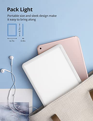 Light-Therapy-Lamp-for-Energy-Boosting-10000-lux-Adjustable-Brightness-6500K-White-Light-with-Timer-Memory-Function-Flexible-Lighting-Angle-for-HomeOffice