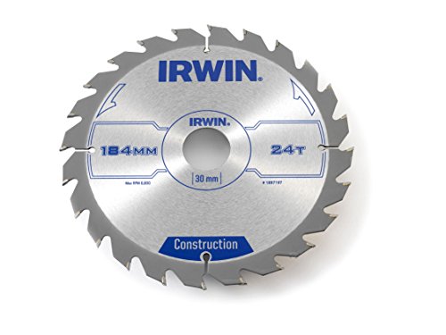 IRWIN IRW1897197 184 x 30mm 24-Teeth Circular Saw Blade with ATB Tooth Grind