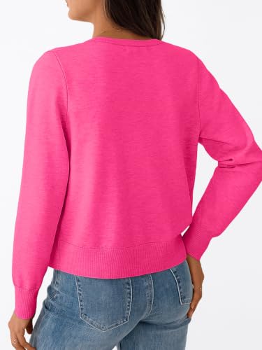 Image of Trendy Queen Women's Lightweight Knit Cardigan | Cute Soft Button-Down Sweater, Versatile Layering Top for Spring, Fall, Winter & Office