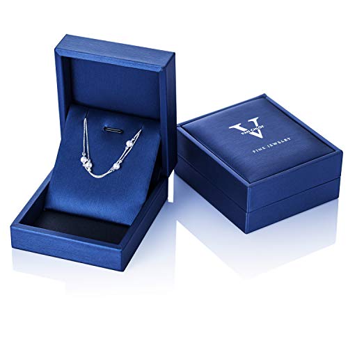 Ashli Jena Pearl Bracelet For Women S925 Sterling Silver Pearl Bracelet Pearl Jewelry For Women Wife Ladies Mother's Day Valentine's Day Christmas Anniversary Birthday Jewelry Gifts For Women Wife Mom Her Sister Daughter #TOP5