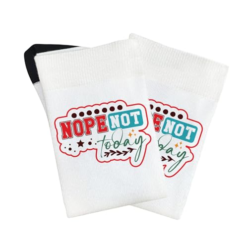 nope not today sock for son