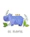 Baby Nursery Decor,Nursery Wall Decor for Baby Room,Jungle Safari Animal Unframed Wall Art -Set of 6 Posters 8x10,Lion, Giraffe, Zebra, Hippo with Inspirational Quotes for Boy Girl Toddler Kids
