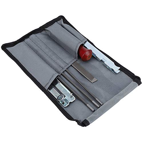 8PcsSet Files Depth Chain Saw Sharpening Tool Kit. Easy. measure. 5. use. Depth.. steel. can. with. File Kit Filing Set Chain