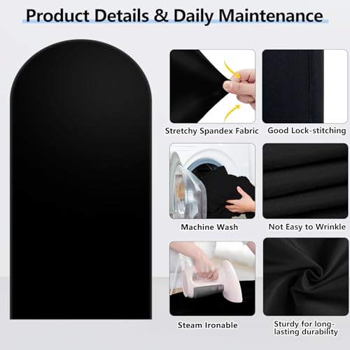 Funda elástica para soporte de arco 7.2 ft negra miniatura 4