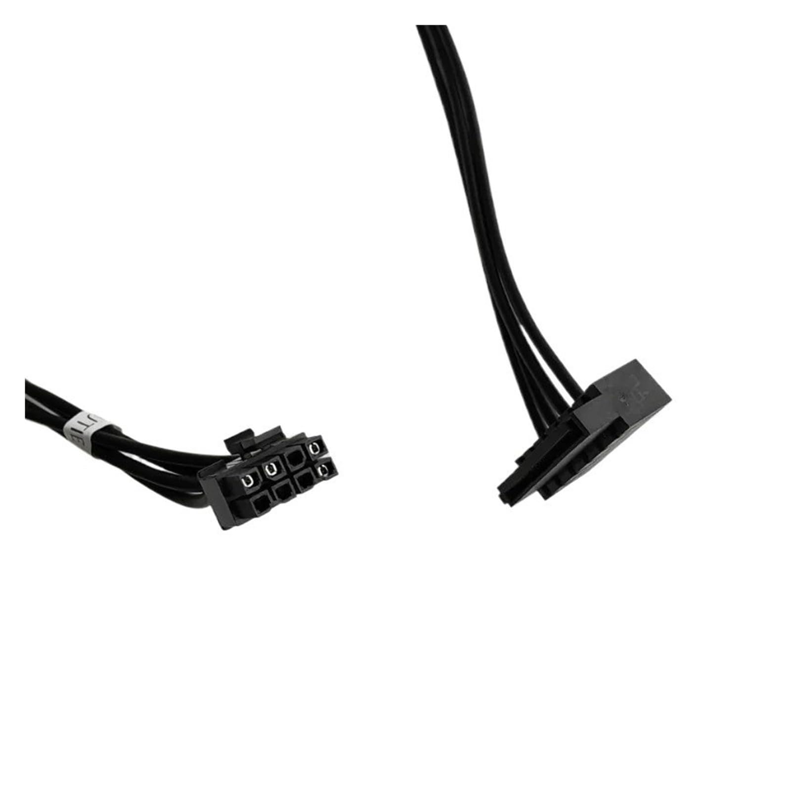 Generico Cavo di alimentazione piccolo da 8 pin a 2 SATA 45 cm