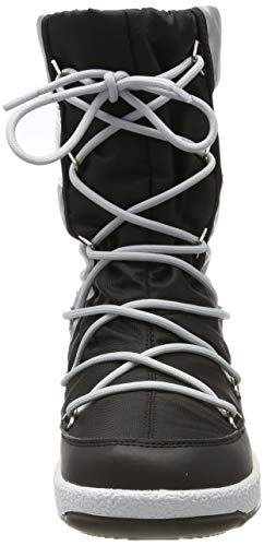 Moon-boot Jr Girl Quilted WP, Stivali da Neve