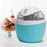 Nostalgia ICM500BLUE 1 Pint Electric Ice Cream Maker