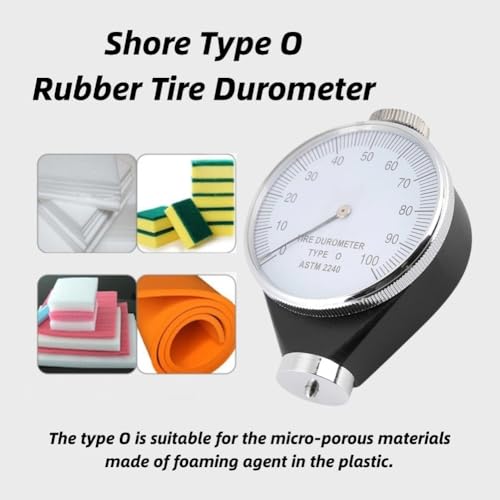 Härtetester Gummihärteprüfer Shore A O D Gummireifen Durometer 0 100 HA O Für Gummiprüfung