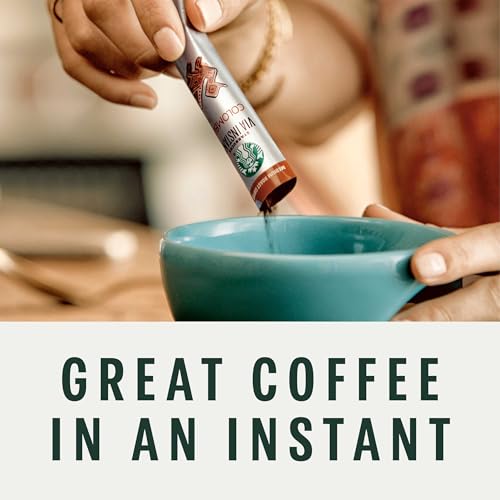 Image of Starbucks VIA Instant Coffee, Medium Roast Coffee, Pike Place Roast, Arabica Beans, Single-Serve, 1 Box (20 Packets)