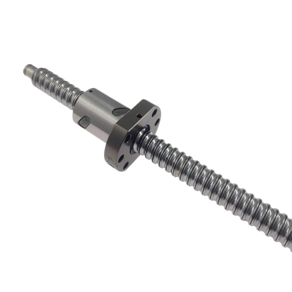 Husillo de bolas CNC de movimiento lineal SFU1605 Husillo De Avance 250 Mm A 1000 C7 Bola Precisión Con Brida Simple BKBF12 Mecanizado(450mm)