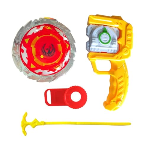Image of Kidoyz Battling Top Burst Launcher Grip Toy Blade Set Gyros Blades Battling Tops Metal Fusion Starter Set with Launchers Gift Toys for Boys Kids Children Age 6+