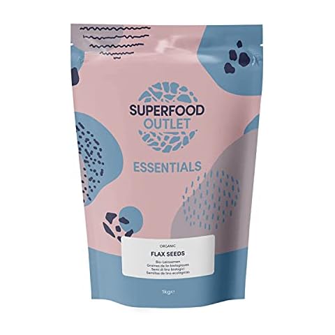 Superfood Outlet Organic Raw Flaxseed/Linseed 1kg Cover