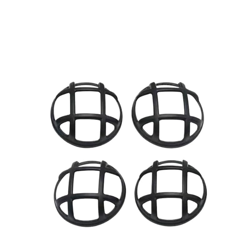 Grille phare moto en acier et caches clignotants Cross Cub 110 résistants aux chocs