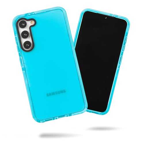 Coque Samsung S23 Plus antichoc évite les bris d'écran SteepLab bleu