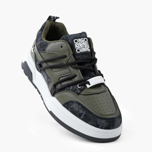 Image of SOLETHREADS Chaser Sneakers for Men | Stylish & Fashionable| Comfortable|Walking Shoes| Lightweight Flexible| Skid-Resistant| Everyday |Casual Shoes for Men