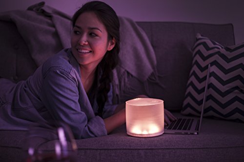 MPOWERD Luci Color Essence: Solar Inflatable Light with 8 Colors + Color Cycle to Set the Mood, Last 8 Hours, Matte Finish, No Batteries Needed, Waterproof