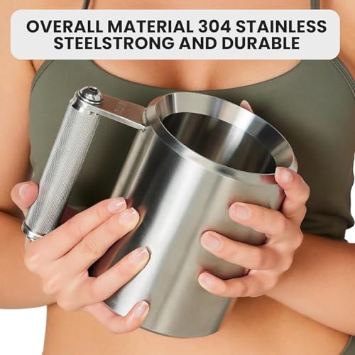 Taza Fitness con forma de Mancuerna 26LB 500ML Acero Inoxidable miniatura 3