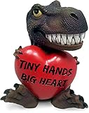 DWK - Prehistoric Passion - Adorable Dinosaur Valentine's Day Gifts Tiny Hands Big Heart Sign...
