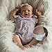 Anano Reborn Baby Dolls Silicone Full Body-20 in Realistic Baby Doll Newborn Girl, Full Silicone Babys Doll Lifelike, Real Life Babys Reborn Dolls New Born with Accessories