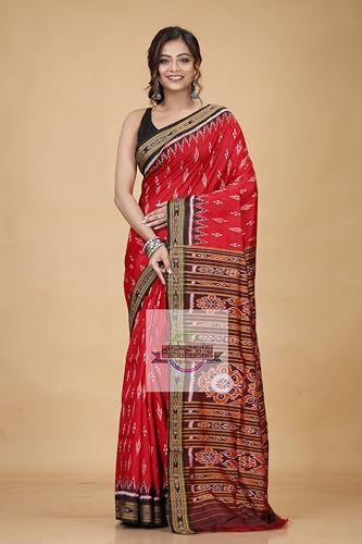 NUAPATANAPATA sambalpuri silk saree in pure silk – image 5