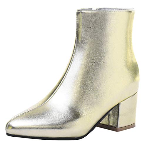 bottines dorées promod