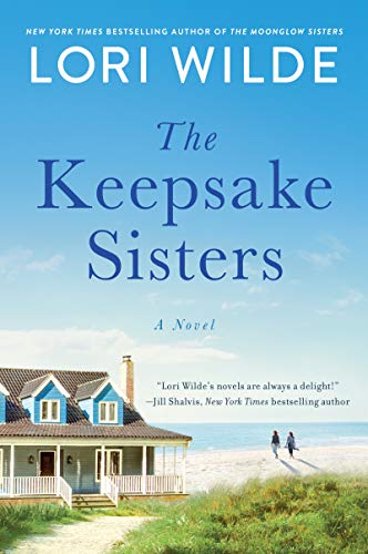 Cover of The Keepsake Sisters: A Moving Moonglow Cove Story of Separated Identical Twins, Family Reunion, and the Sacrifice That Defines Sisterhood