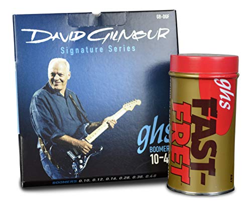 GHS FAST FRET PACK CON DAVID GILMOUR BOOMERS AZUL 10-48