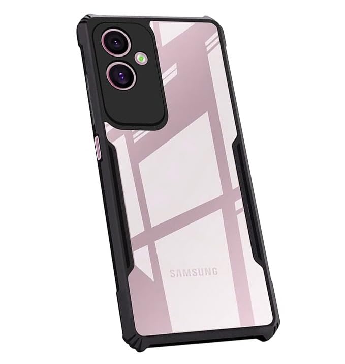 COBERTA Back Cover for SAMSUNG Galaxy F14 5G Back Cover Case - Black Transparent (B0CGNB16PB) Amazon Price History, Amazon Price Tracker