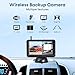 Wireless Backup Camera for Trucks: 1080P HD Display, IP69K Waterproof, Night Vision, Dual-Camera Support, DIY Installation, Customizable Parking Lines by Befumly H21