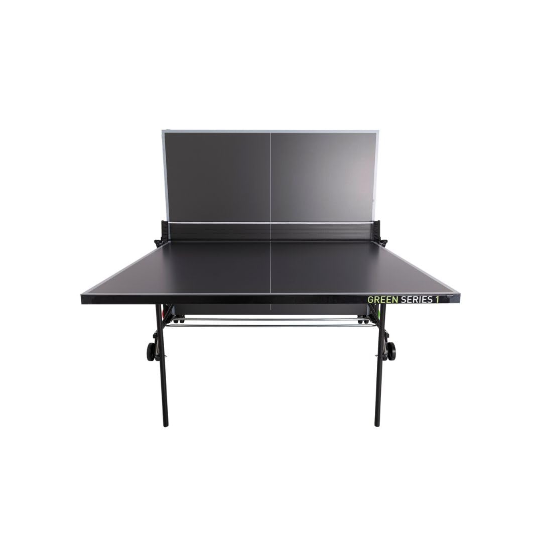 KETTLER K1 Outdoor Tischtennisplatte | Qualität- Made in Germany | Wetterfest | Zusammenklappbar & leicht verstaubar | 4mm Melaminharzplatte | Sichere Lieferung | Leichter Aufbau