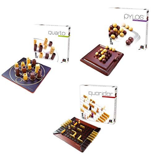 Preisvergleich Produktbild Gigamic Board Games Bundle - Quoridor, Quarto and Pylos