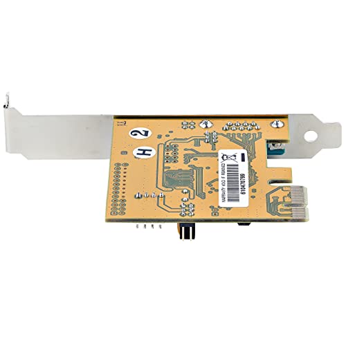 Startech.Com Scheda Seriale Pci Express A 1 Porta; Scheda Di Interfaccia Seriale Da Pcie A RS232 (DB9), Scheda Pcie Con 16C1050 Uart Con Ritenzione Com, Windows E Linux (11050-PC-SERIAL-CARD) - 5