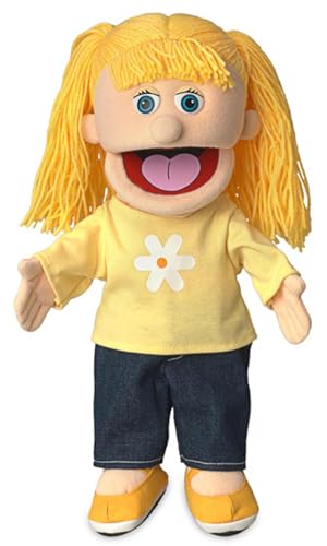 Marionnette Katie Peach Silly Puppets de 35 cm pour théâtre