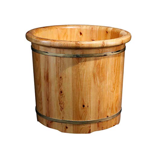 Bañera de pies de madera sólida de cedro 35 cm