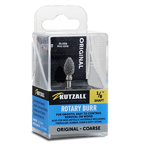 Kutzall Original Flame Rotary Burr, 1⁄8' Shaft...