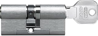 EVVA 4KS Hochsicherheits-Doppelzylinder 51/51 inkl. 5 Schlüssel, 4-Kurven Technologie, Patentschutz bis 2035, alle Längen ...