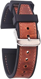 Smart Watch Strap Compatible with Zenwatch 2 Small Tailor HybridVentureScarlette Huawei WatchHuawei Women's Huawei Fit LG Watch Style Activité Pop Steel Activité Sapphire Steel HR 36mm