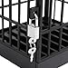 Phone Lock Box, Timed Lock Box Mobile Phone Jail Cell Phones Prison Lock Up Smartphone Stand Holders Cell Phone Holder Classroom for Classroom Home Table Office Storage
