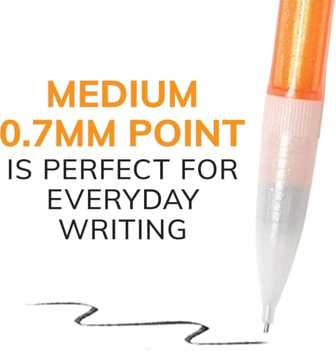 BIC Xtra Sparkle Mechanical Pencil, 0.7 mm Medium Point, Refillable Lead for Consistent Writing, 120-Count Pack with Assorted Barrel Colors - image 6
