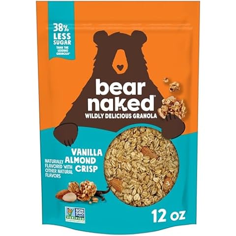 Granola, Bear Naked Fit, V'nilla Almond, Vegan and Kosher, 12oz Bag Cover