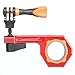 Produktbild iSHOXS BullBar 3D 34 | Action Cam Fahrrad-Lenkerhalterung | Professioneler Aluminium Halter passend für GoPro Hero und kompatible Kameras | Rohr-Durchmesser 30-34mm | Rot