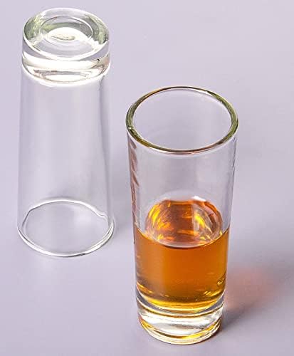 12Pack Shot Glass Bulk Set with Heavy Base, 2oz/65ml Clear Round Wine Glasses Small Crystal Whiskey Glasses Liquor Cordial Glasses Glass Shot Cups for Vodka, Whiskey, Tequila, Espresso, Liquor