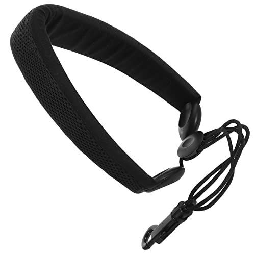 Toddmomy Adjustable Saxophone Neck Strap Padded Shoulder Belt Saxophone Harness Strap