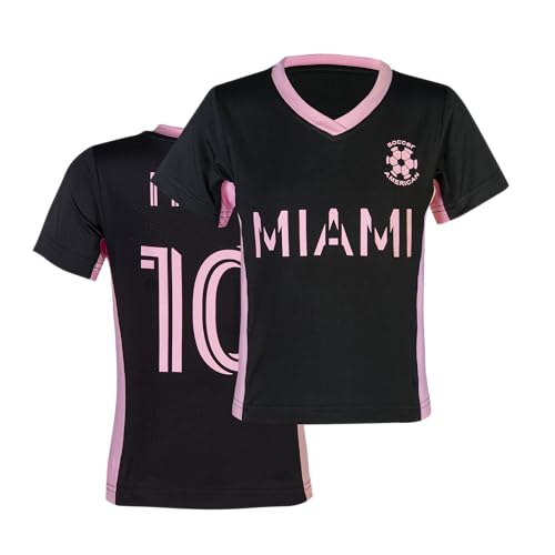 Cnins Toddler Soccer American Jerseys for Boys Soccer Futbol Uniforms for Girls Soccer Clothes for Kids (C-MAB,4T) - Thumbnail 2