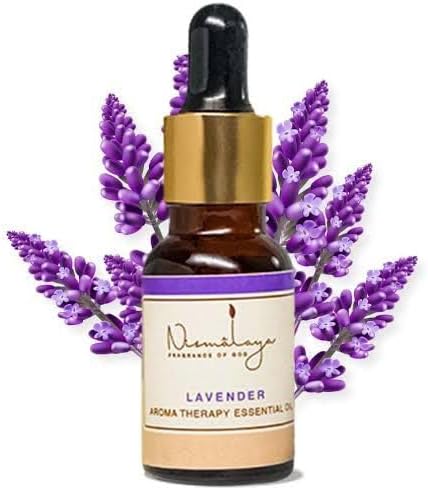 Nirmalaya Lavender Fragrance Essential Oil 15ml | Premium Aroma Oil for Diffuser, Candle & Soap Making | Long Lasting Lavender Scent for Home Fragrance, Aromatherapy & Relaxation