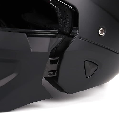 Miniatura 9 de Woljay Open Face Full face Helmet Motorcycle Modular Helmets for Unisex-Adult Street Bike Cruiser Scooter DOT Approved