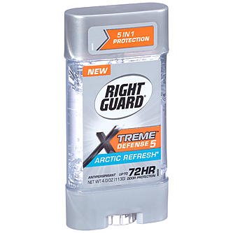 Right Guard Total Defense Power Gel Antiperspirant Deodorant, Arctic Refresh,